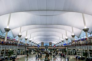 Jeppensen Terminal in Denver International Airport (USA)