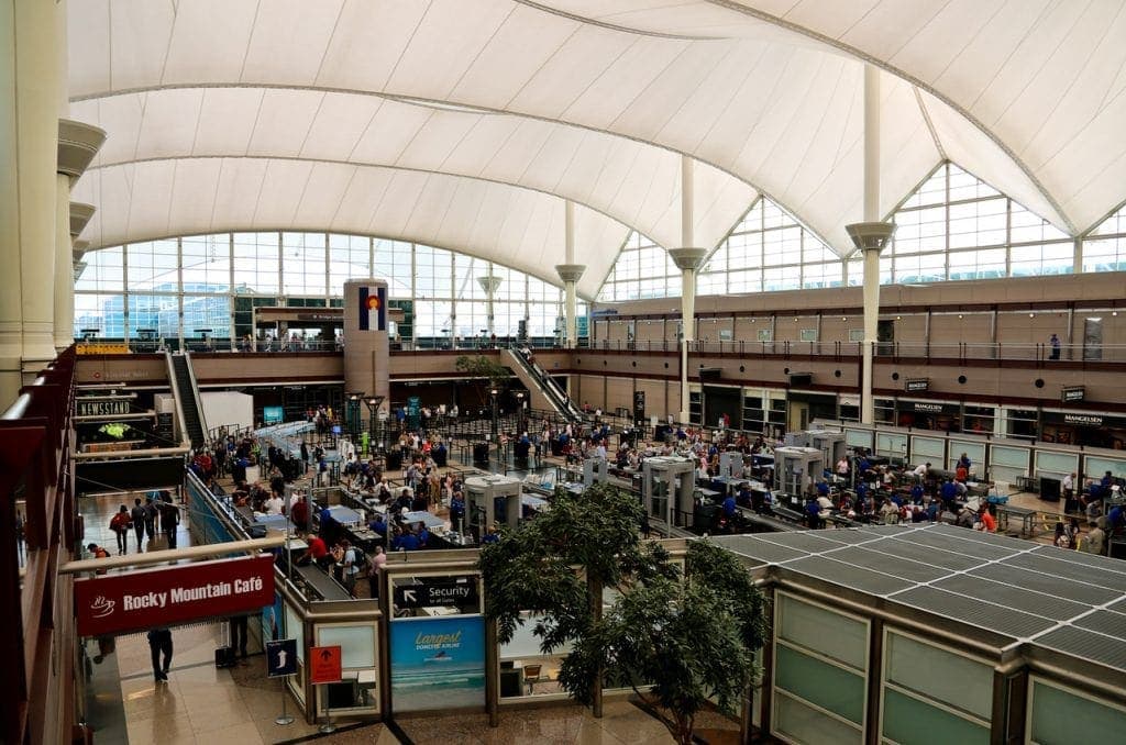 Jeppensen Terminal in Denver International Airport (USA)