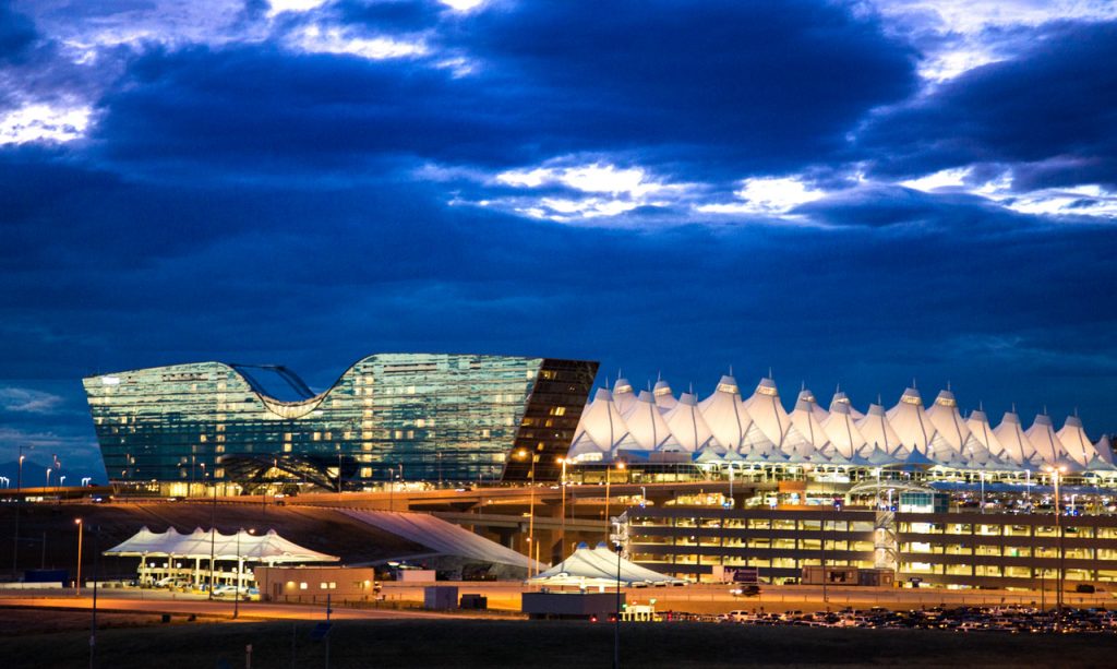 Jeppensen Terminal in Denver International Airport (USA)