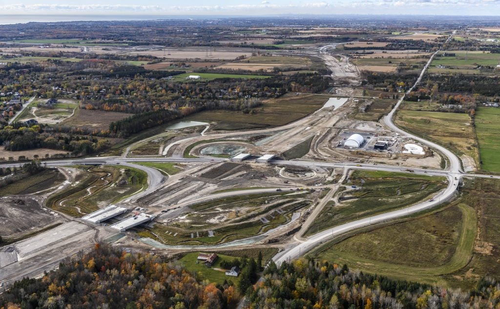 Distant view of 407 East phase 2