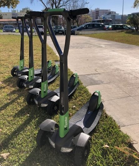 Ferrovial Serviços develops three innovation pilots resulting from the program Smart Open Lisboa 3.0 Mini Scooter E floater in Lisbon
