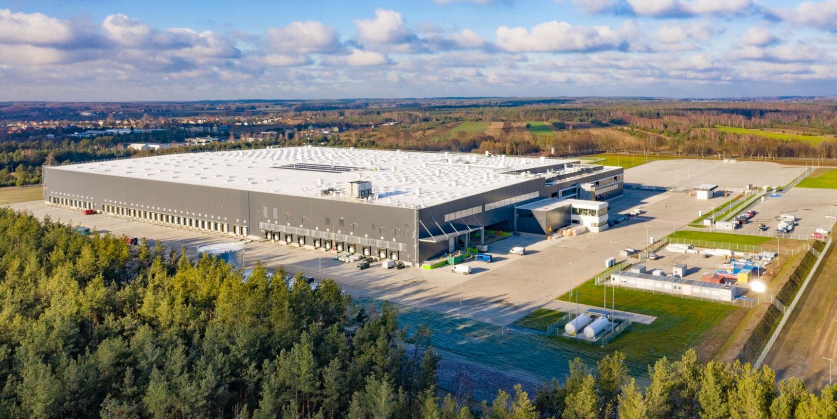 Centro distribución lidl polonia
