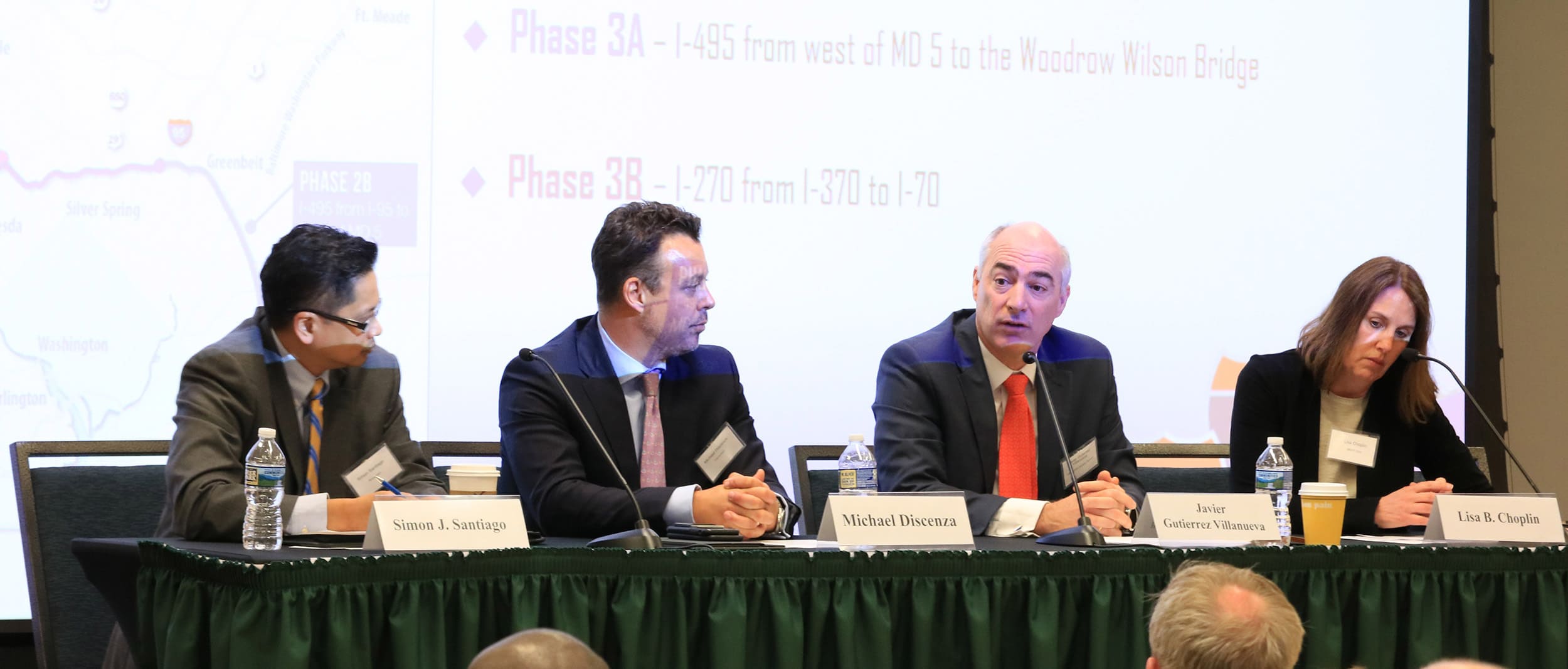 Panel speakers were from the US Department of Transportation, the World Bank’s Rail Development Program and the Washington DC Department of Transportation.