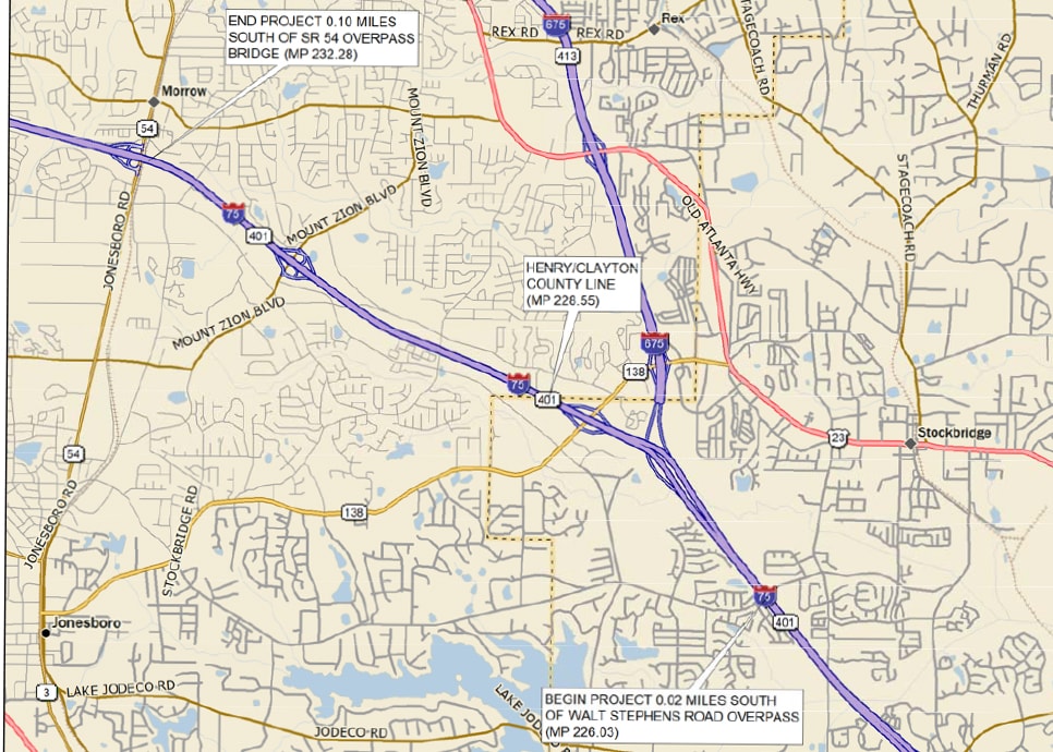 Mapa proyecto licitación atlanta webber