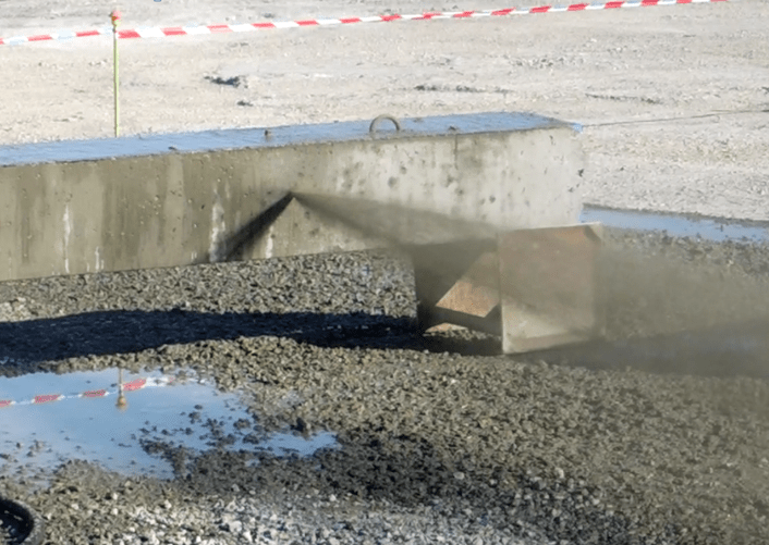technology shaft grouted driven concrete pile ferrovial construction