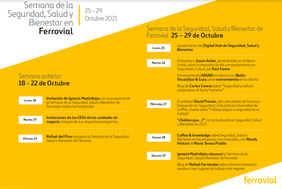 Agenda seguridad y bienestar