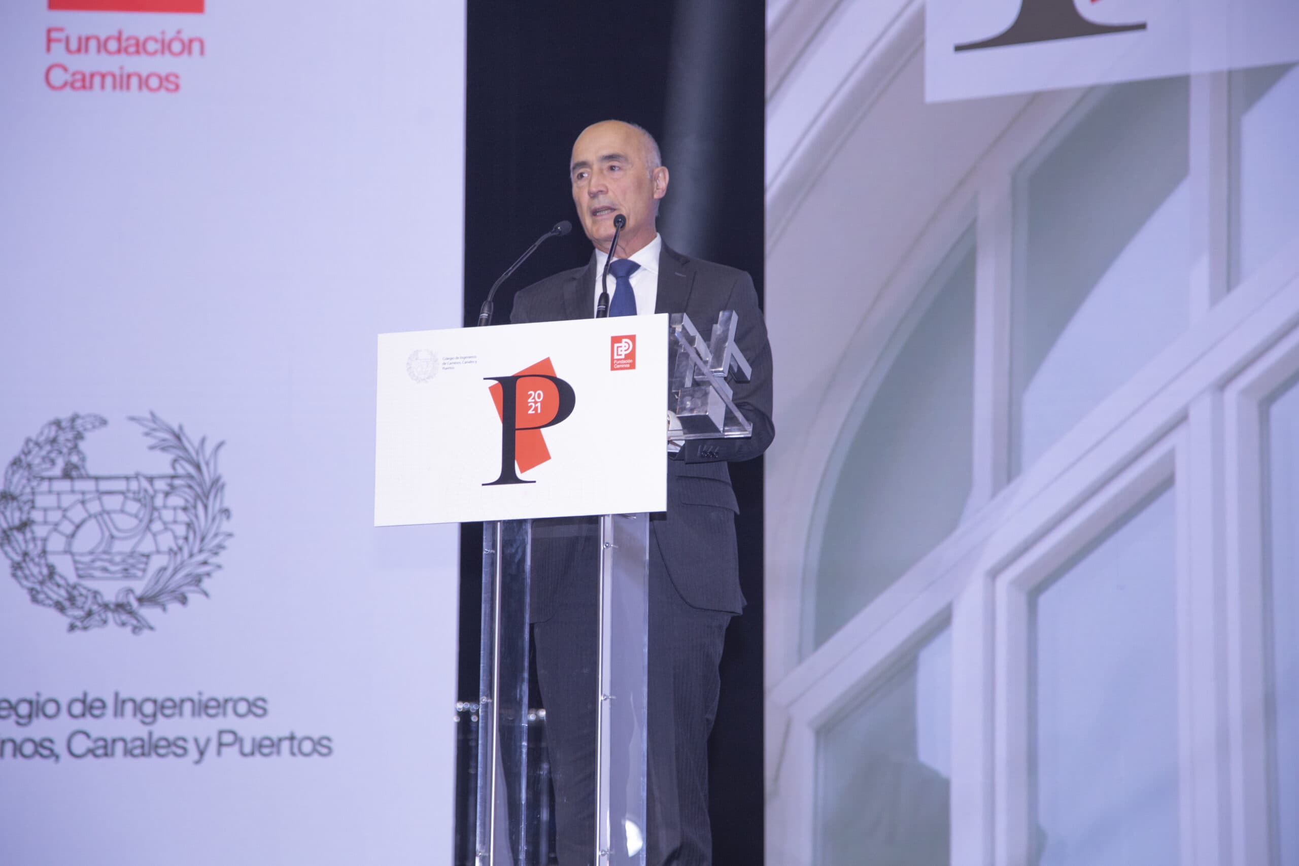 Rafael del Pino during the Professional Career Award from the Caminos Foundation