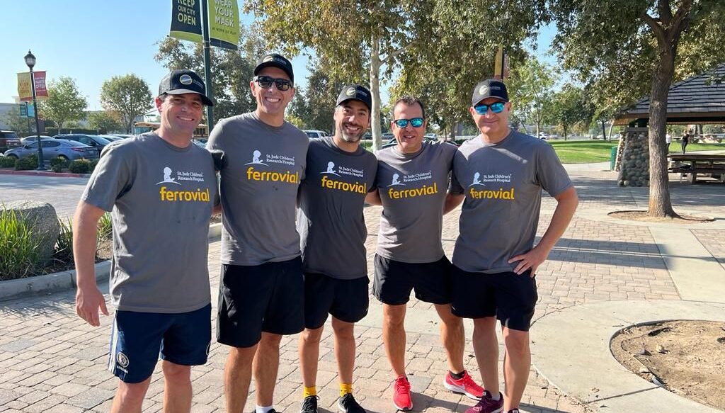 Ferrovial Team participating at St Jude Race