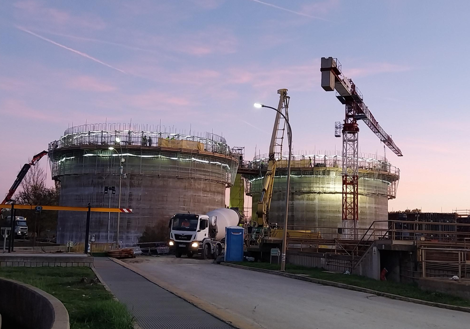 Construcción de una infraestructura de aguas